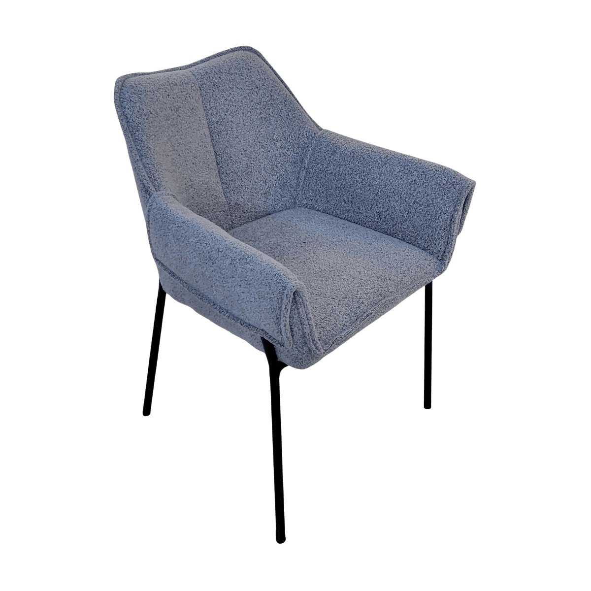 Chaise pour table à manger en tissu