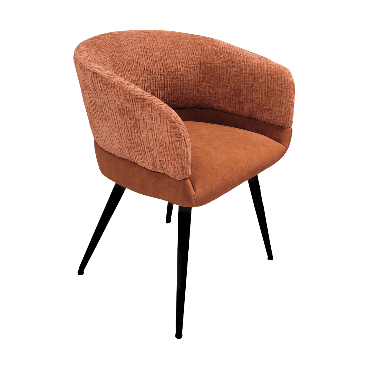 Chaise pour table à manger en tissu