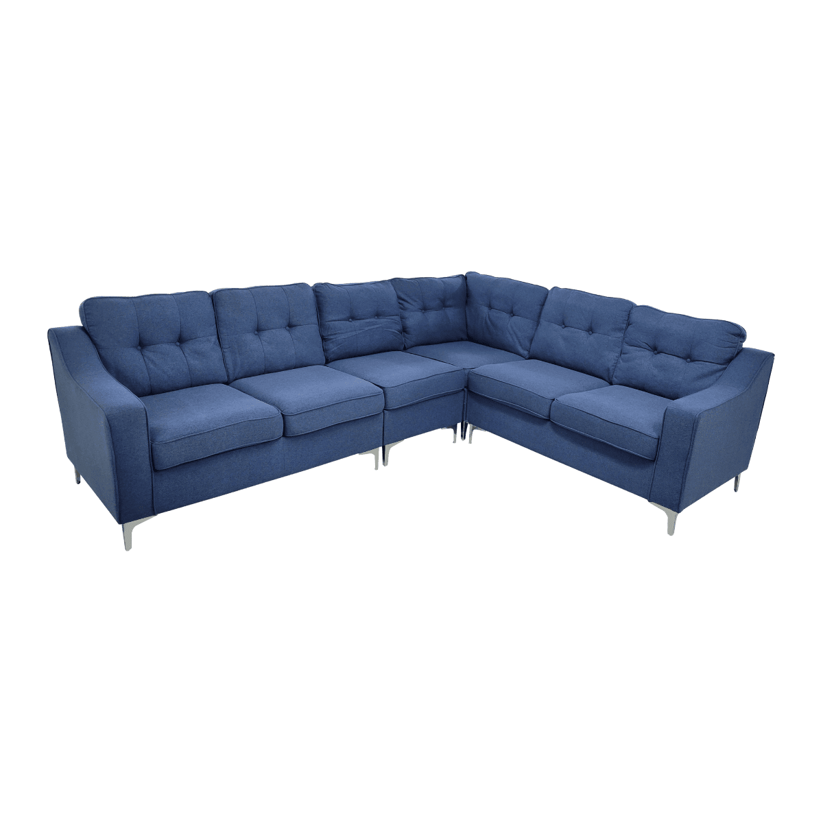 Salon d'angle en tissu