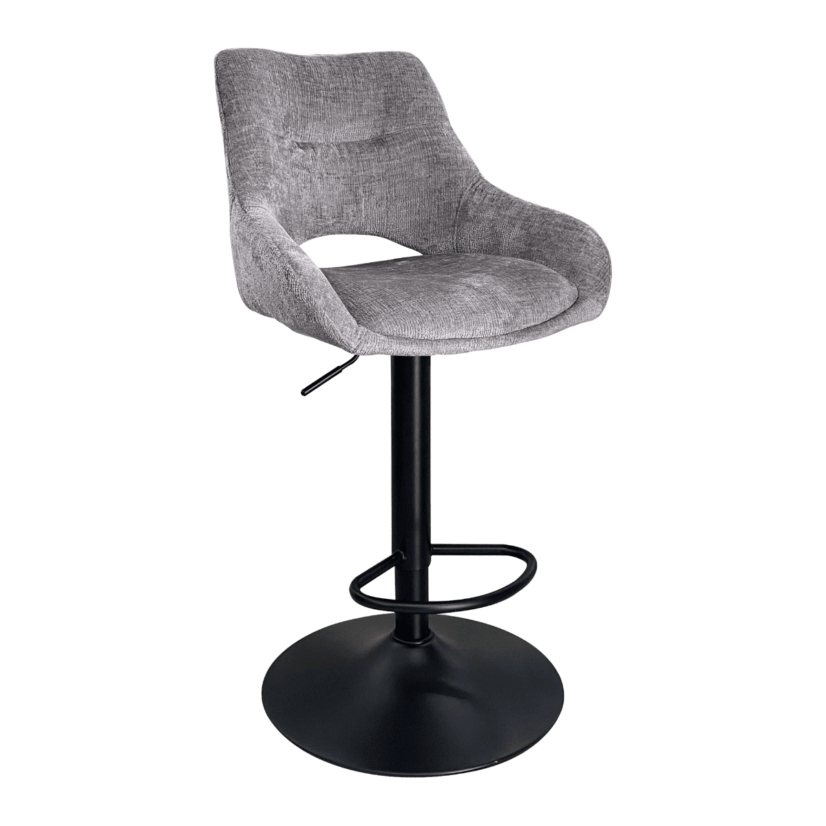 Chaise de bar en tissu