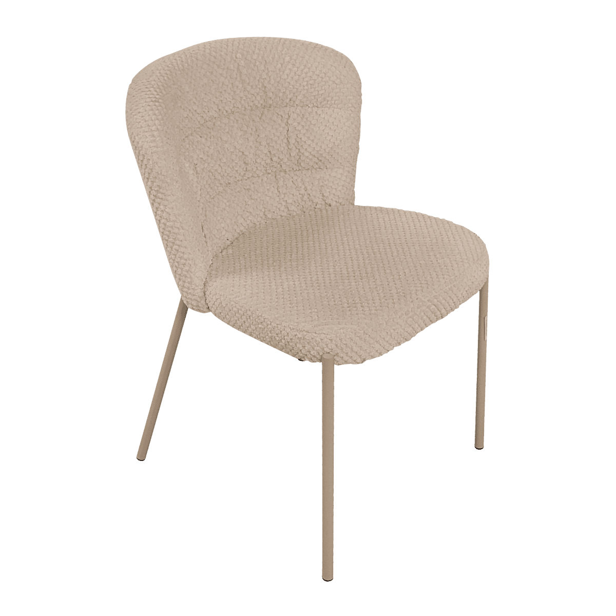Chaise pour table à manger en tissu