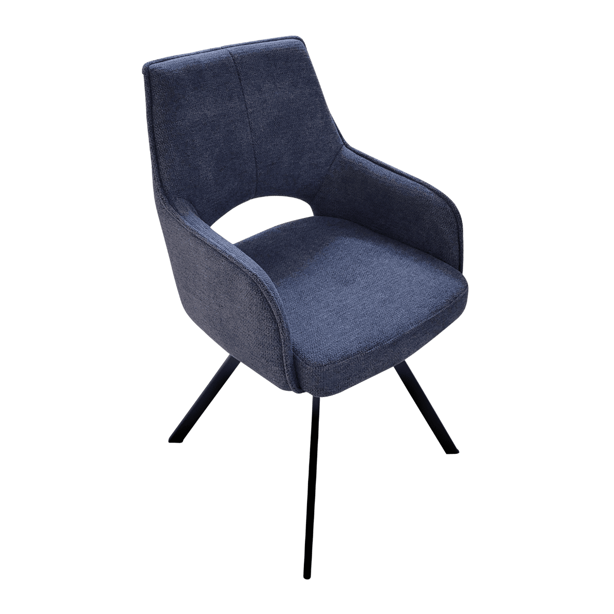 Chaise pour table à manger en tissu