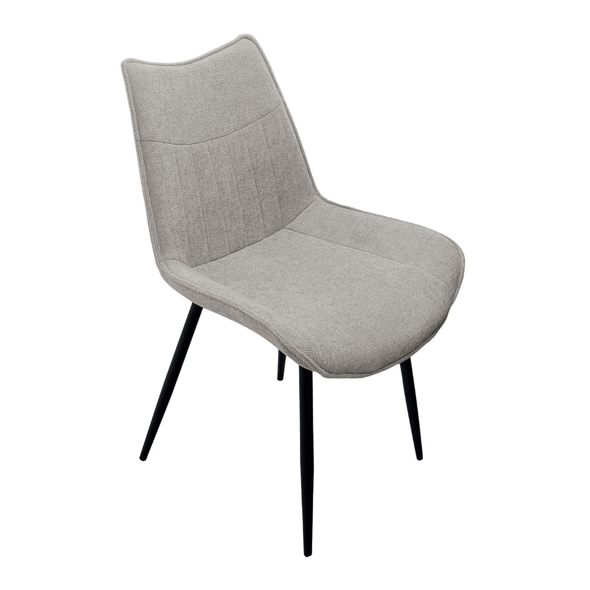 Chaise pour table à manger en tissu