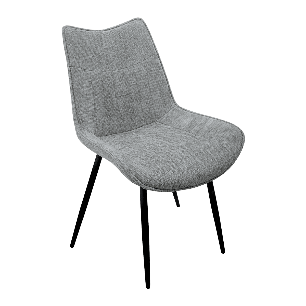 Chaise pour table à manger en tissu