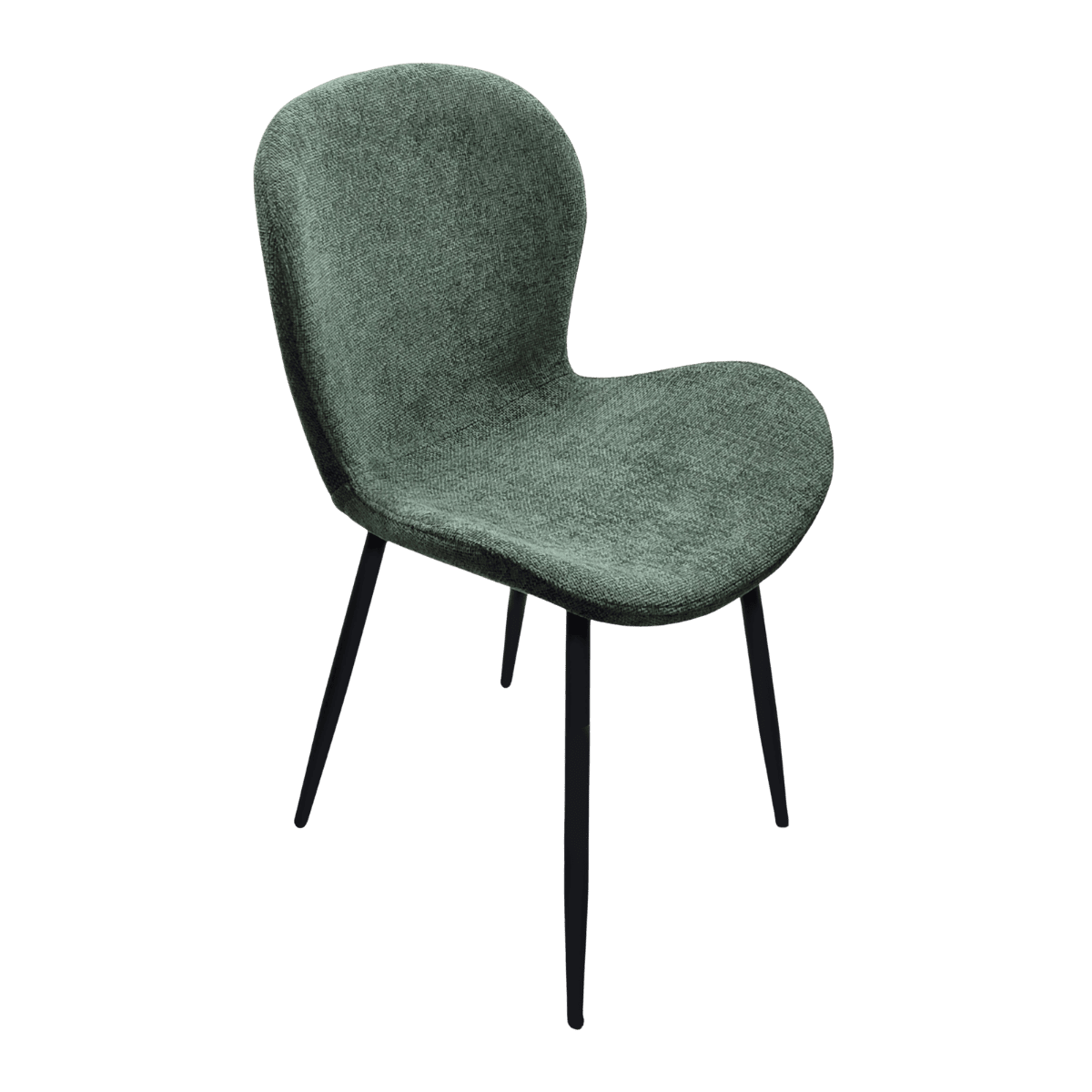 Chaise pour table à manger en tissu