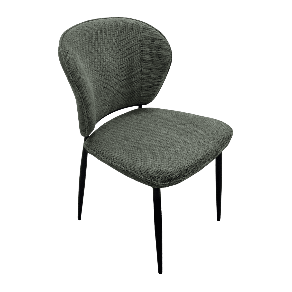 Chaise pour table à manger en tissu