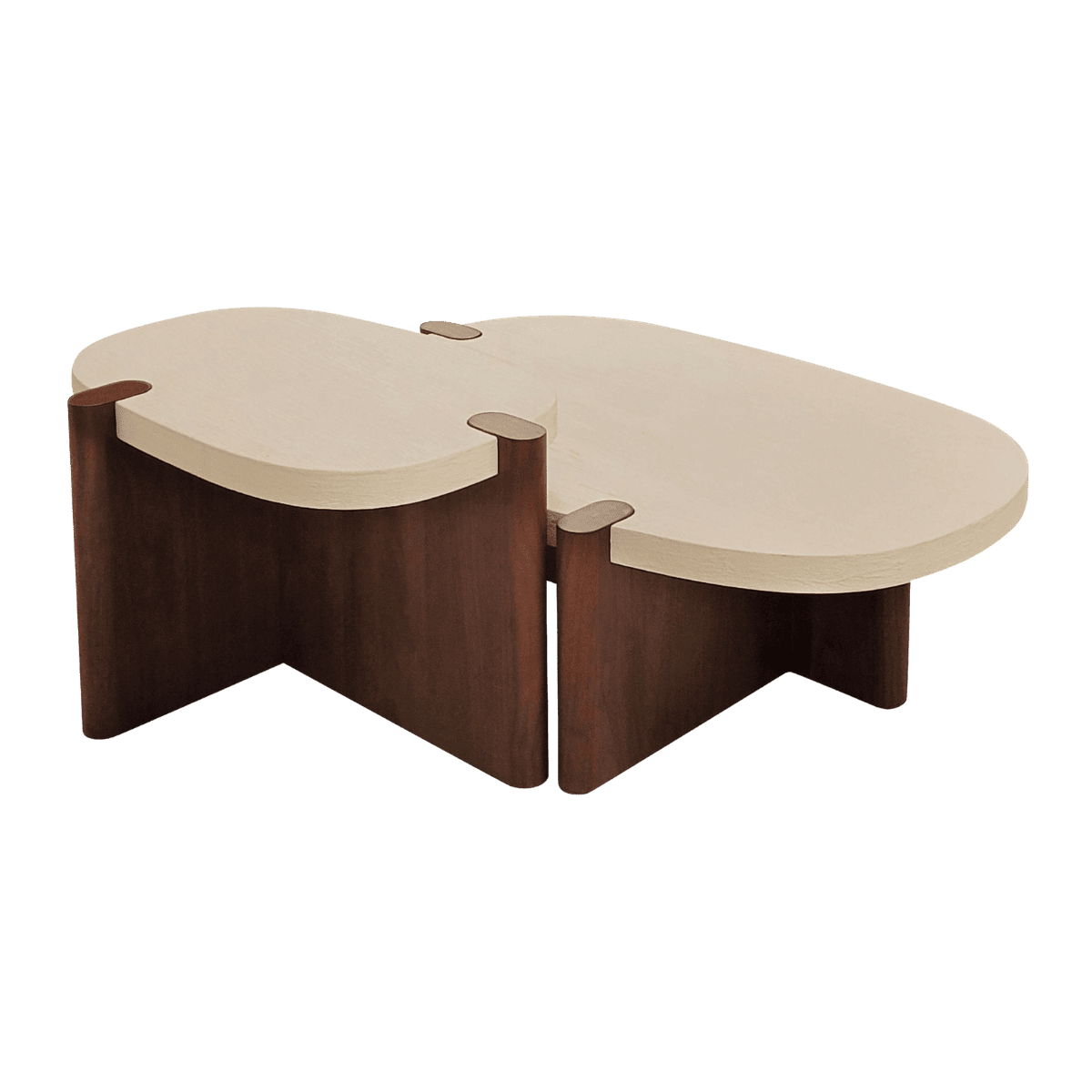 Set de 2 tables basses