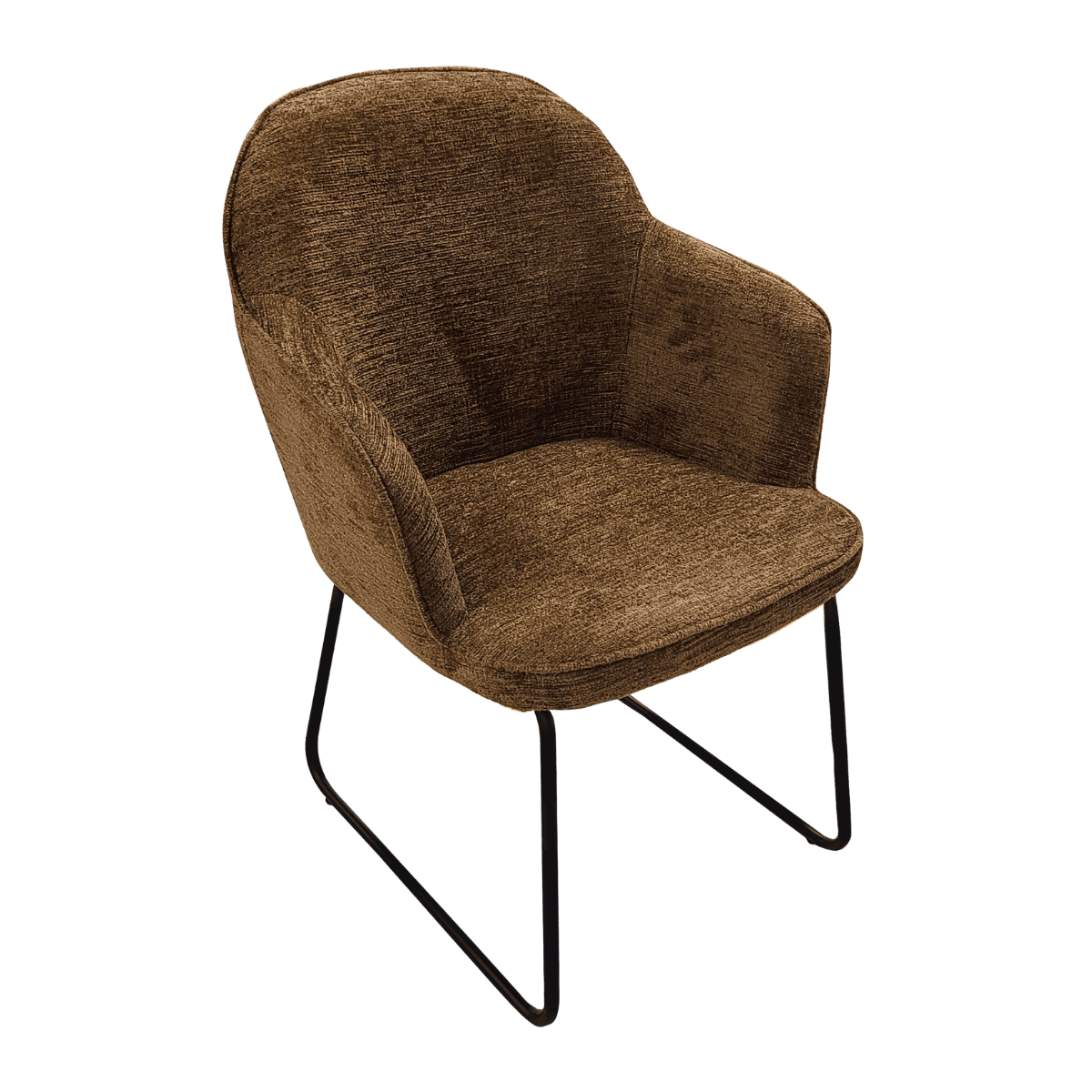 Chaise pour table à manger en tissu