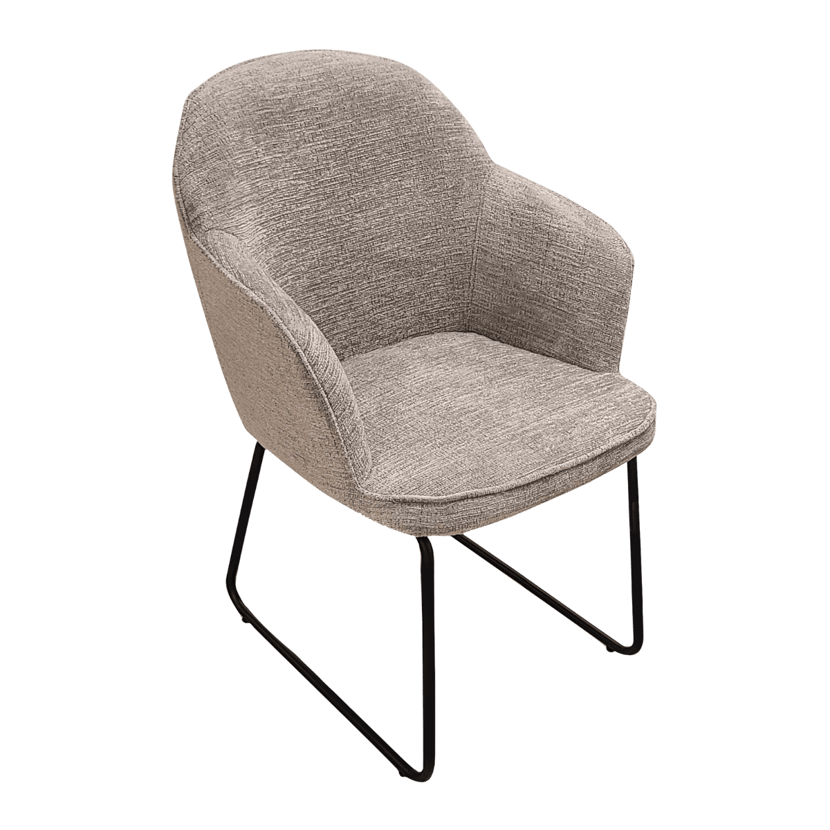Chaise pour table à manger en tissu