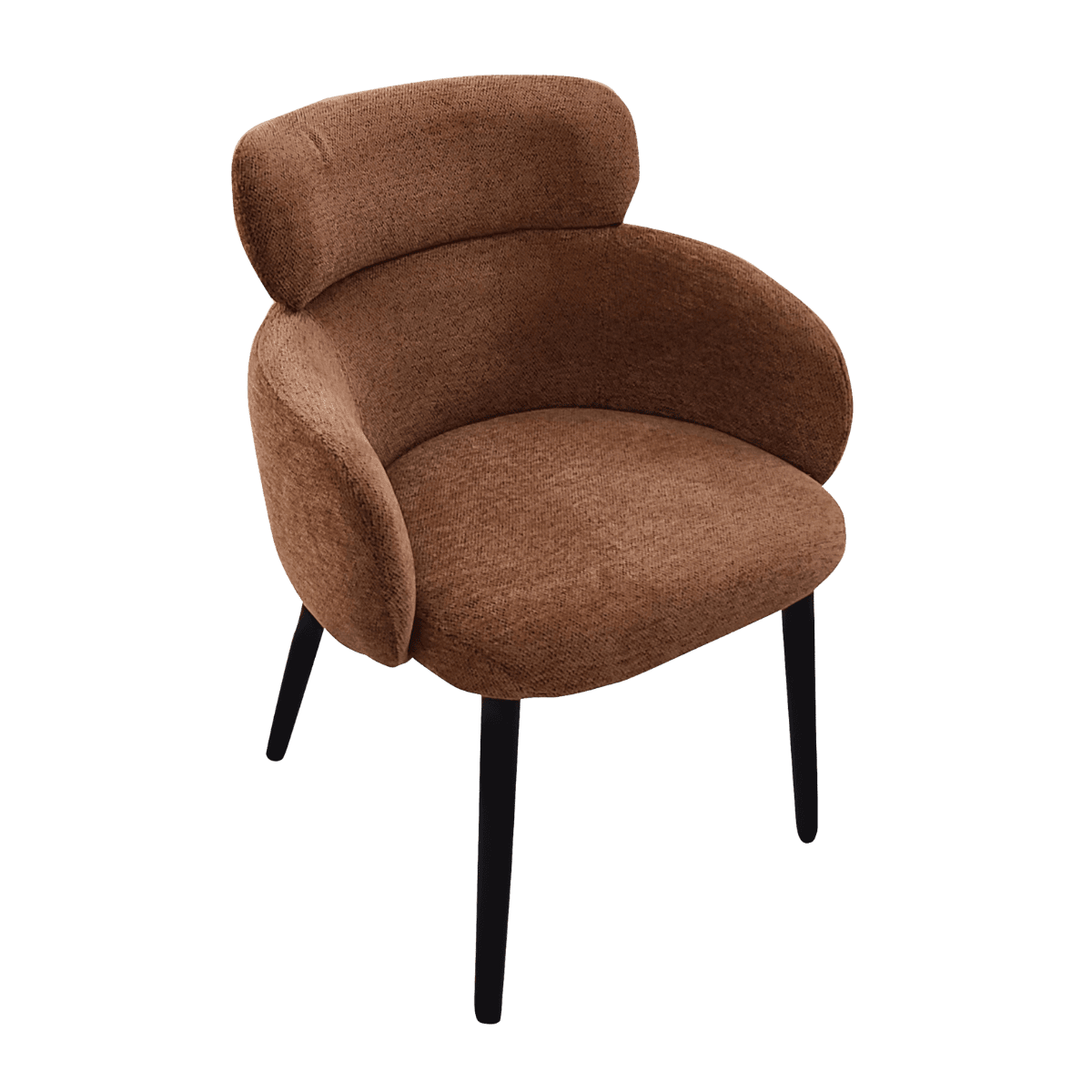 Chaise pour table à manger en tissu