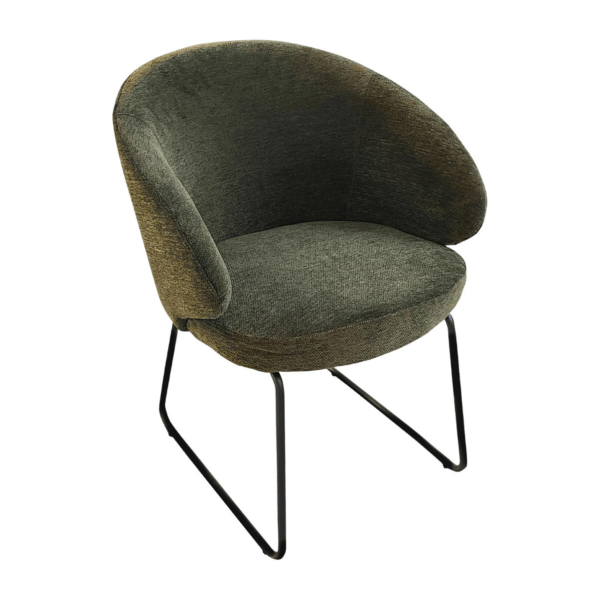 Chaise pour table à manger en tissu