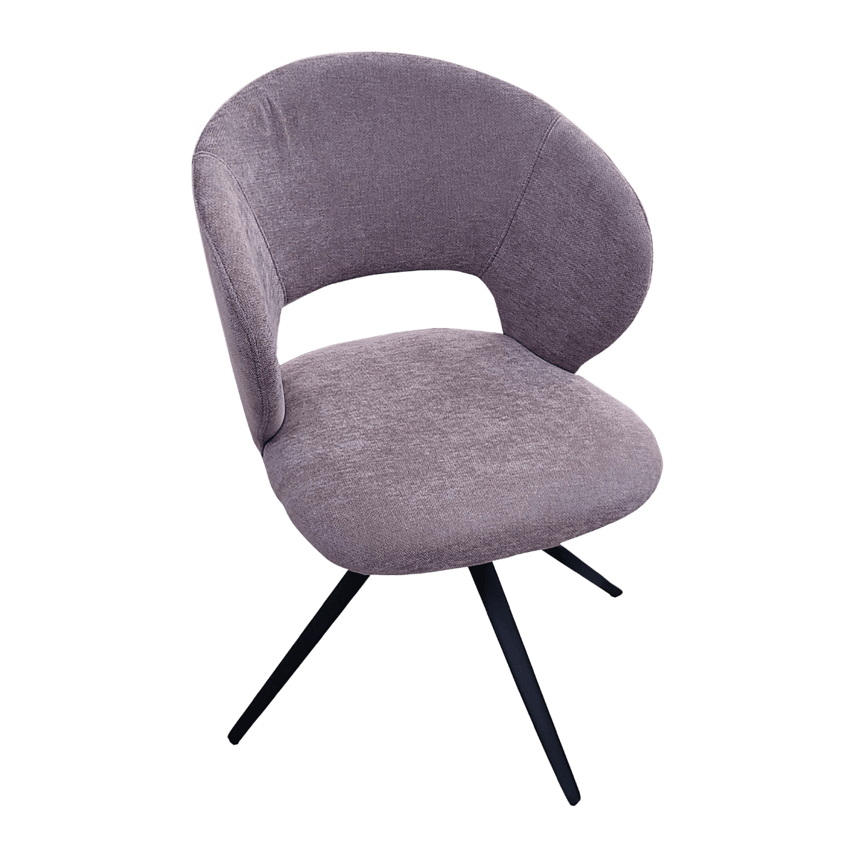 Chaise pour table à manger en tissu