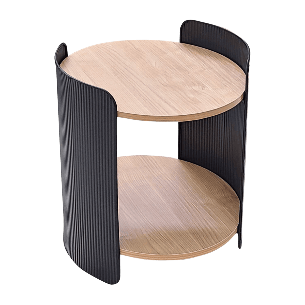 Table de coin Woody Black