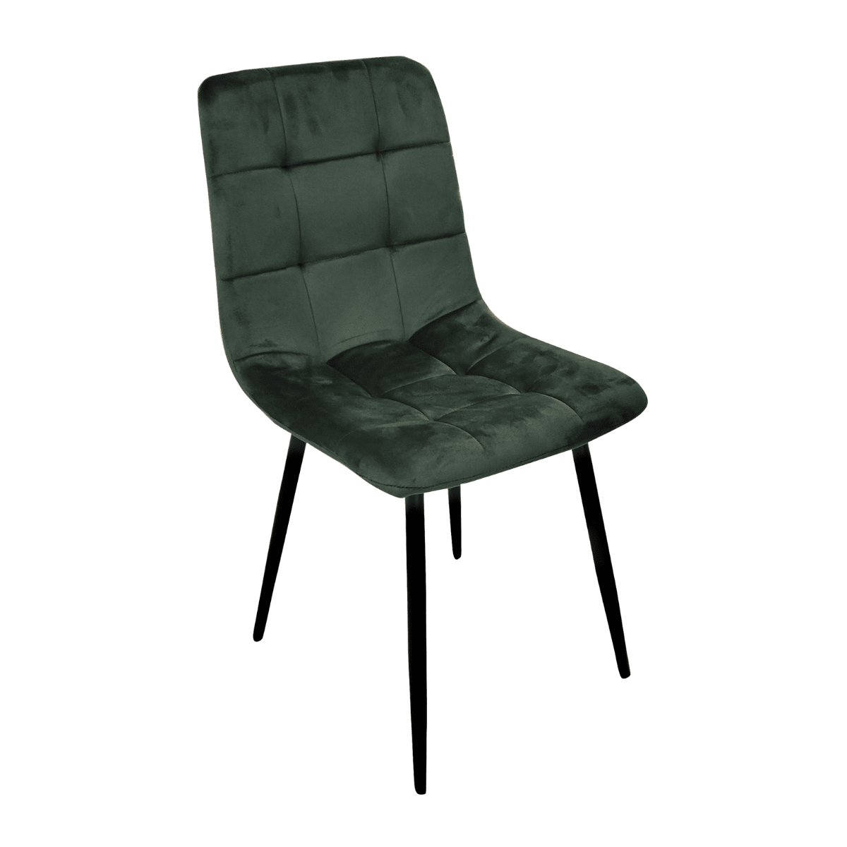 Chaise pour table à manger en velours