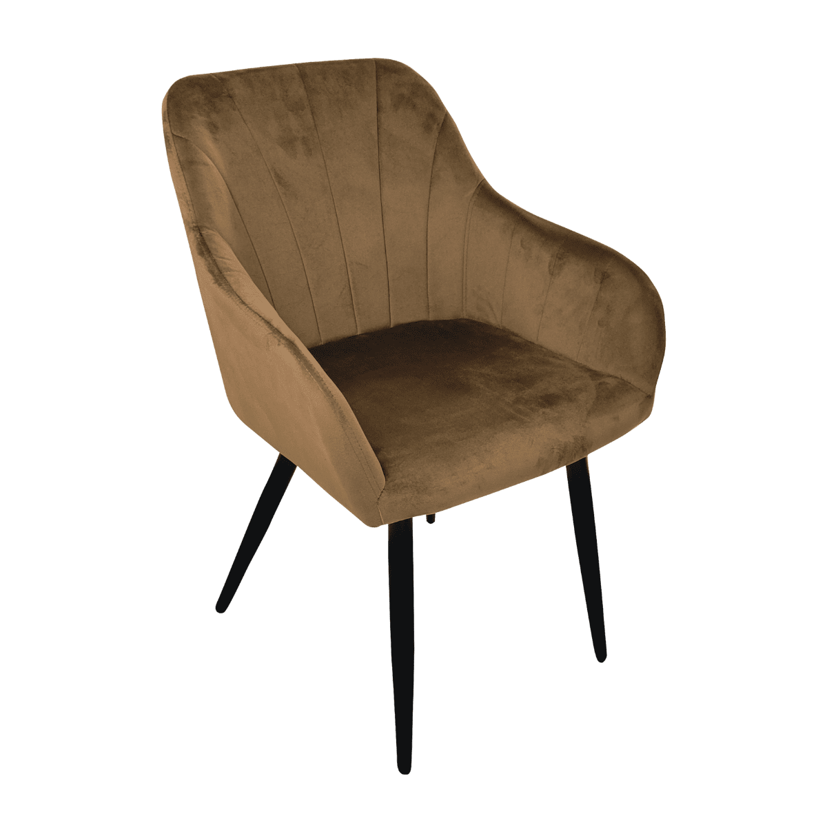 Chaise pour table à manger en velours