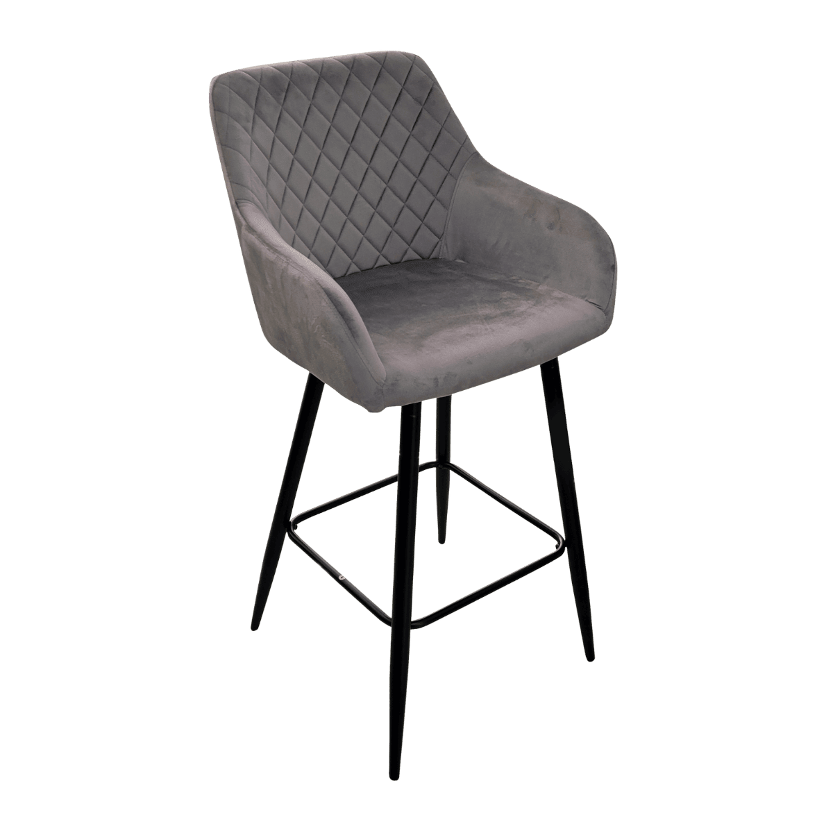 Chaise de bar en tissu