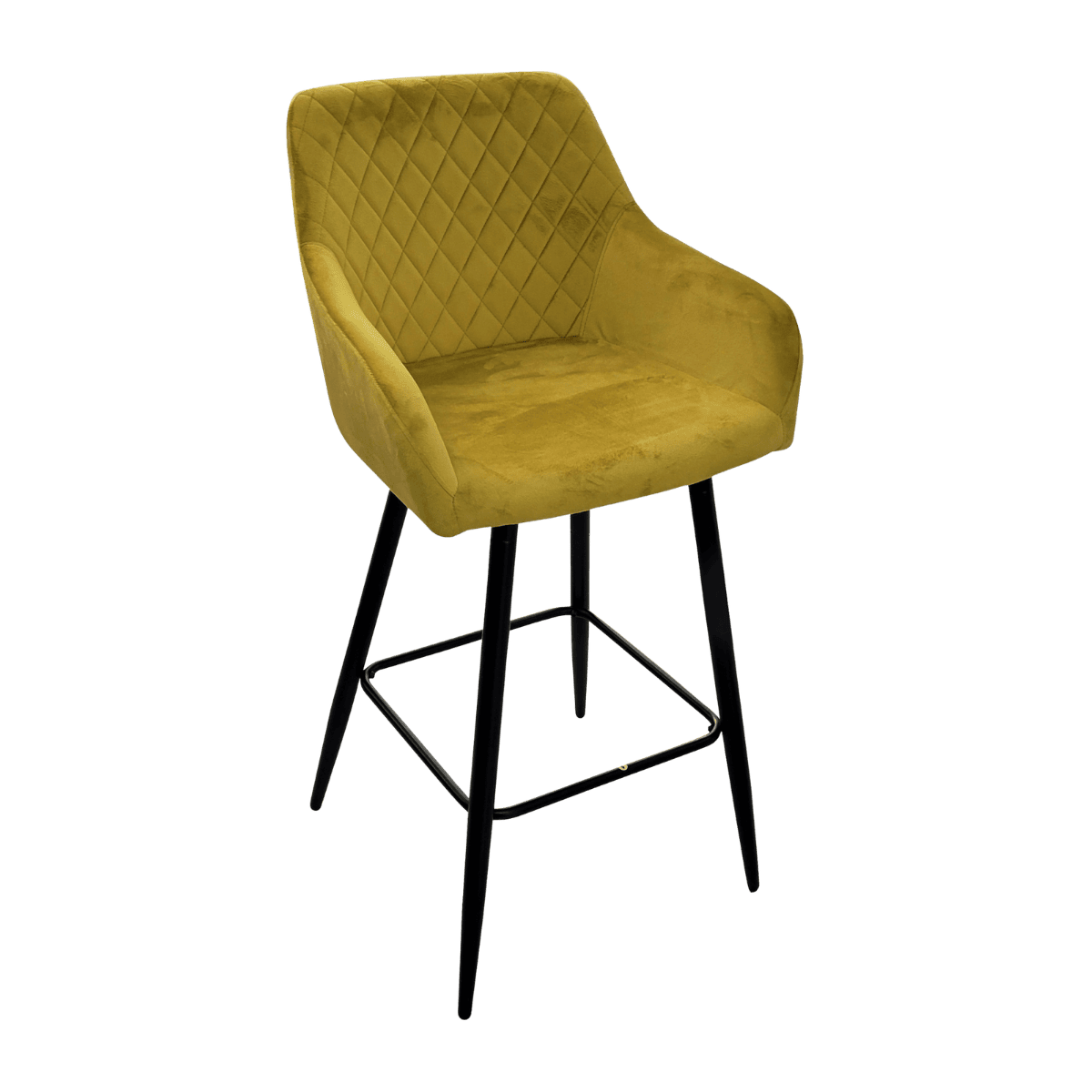 Chaise de bar en tissu