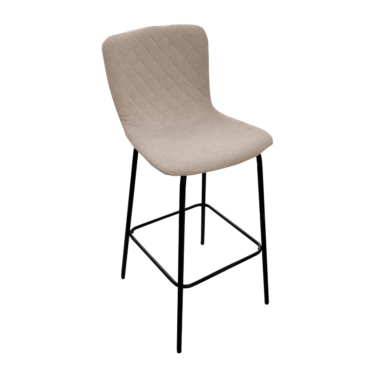 Chaise de bar en tissu