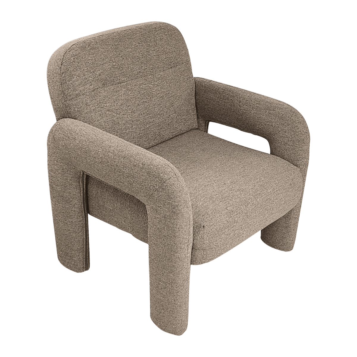 Fauteuil club en tissu