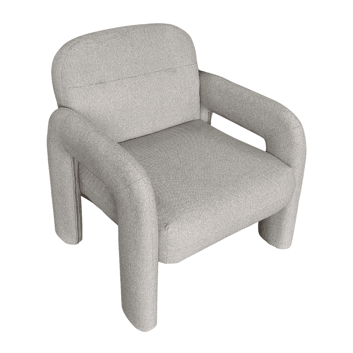 Fauteuil club en tissu