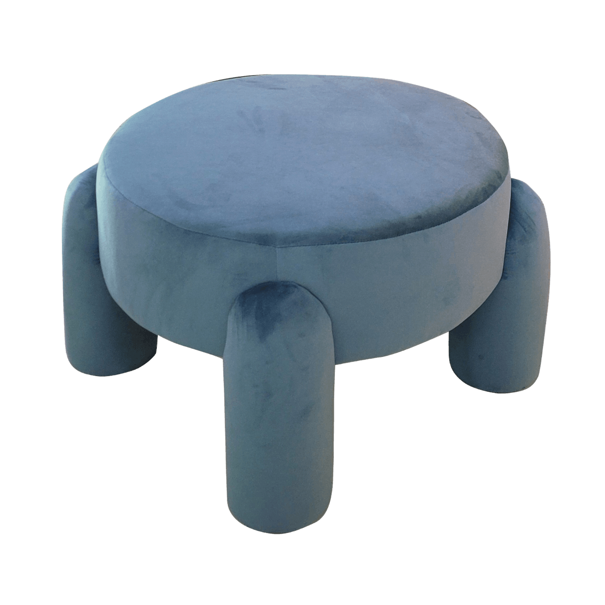 Pouf en tissu
