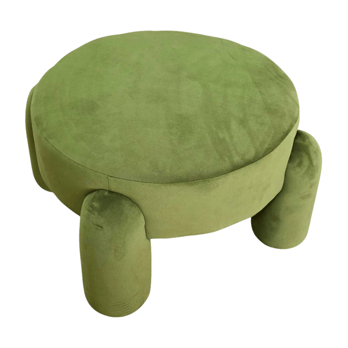 Pouf en tissu