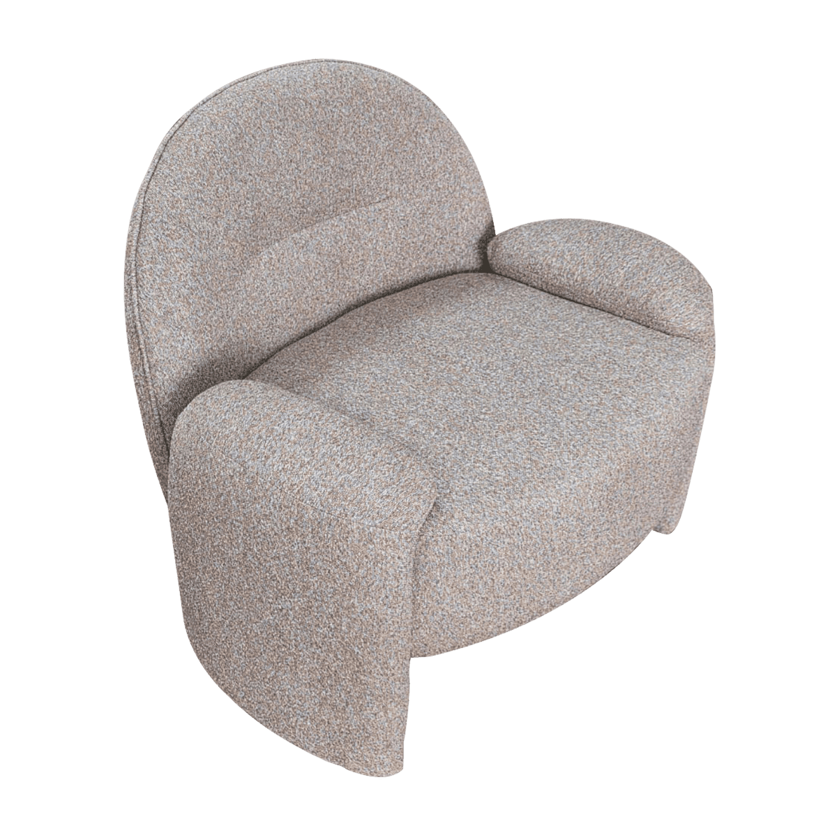 Fauteuil club en tissu