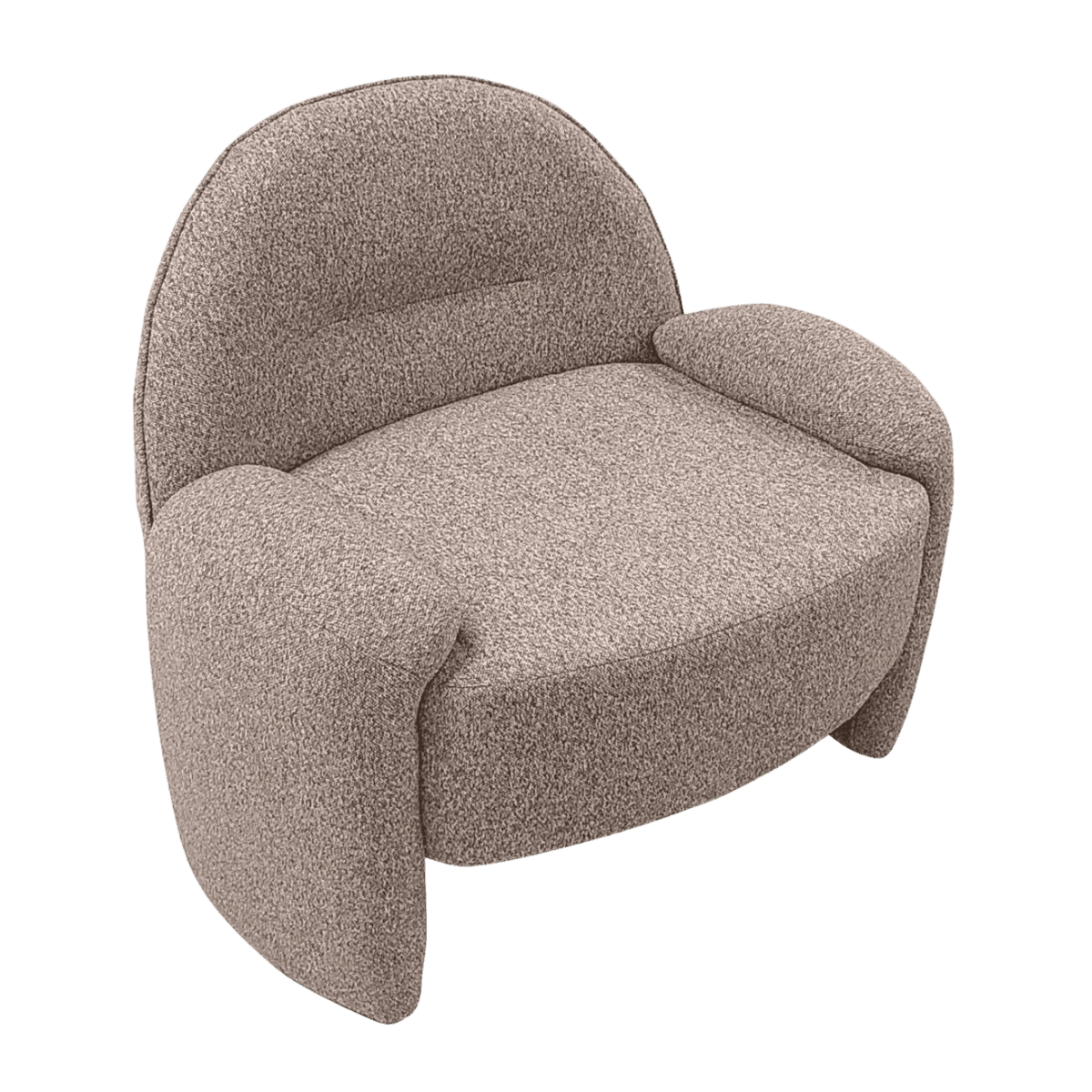 Fauteuil club en tissu