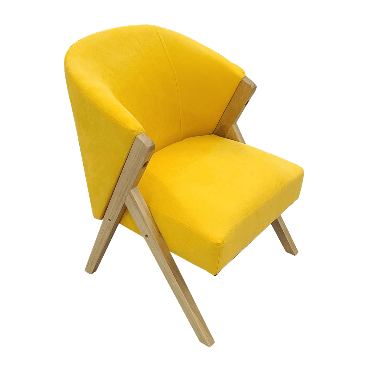 Fauteuil club en tissu
