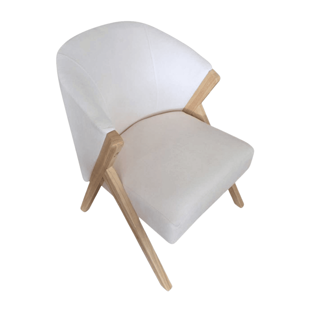 Fauteuil club en tissu