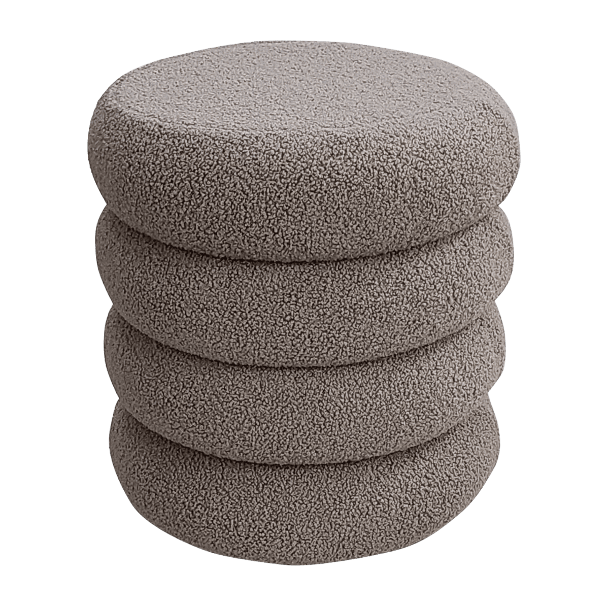 Pouf en tissu