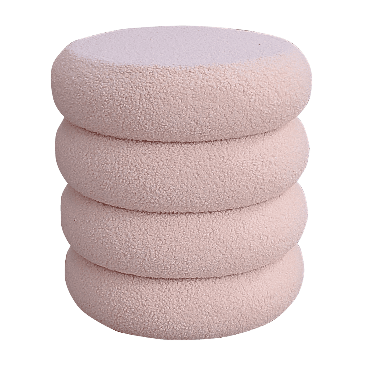 Pouf en tissu