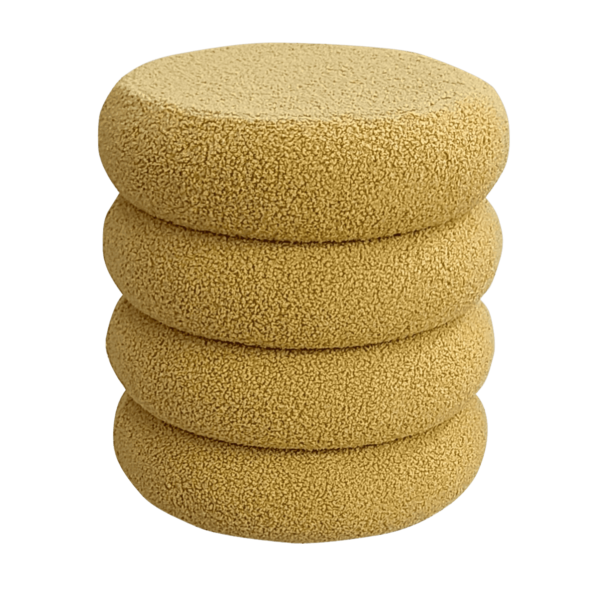 Pouf en tissu