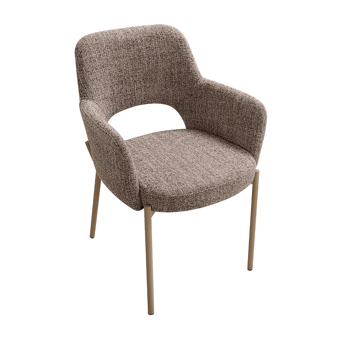 Chaise pour table à manger en tissu