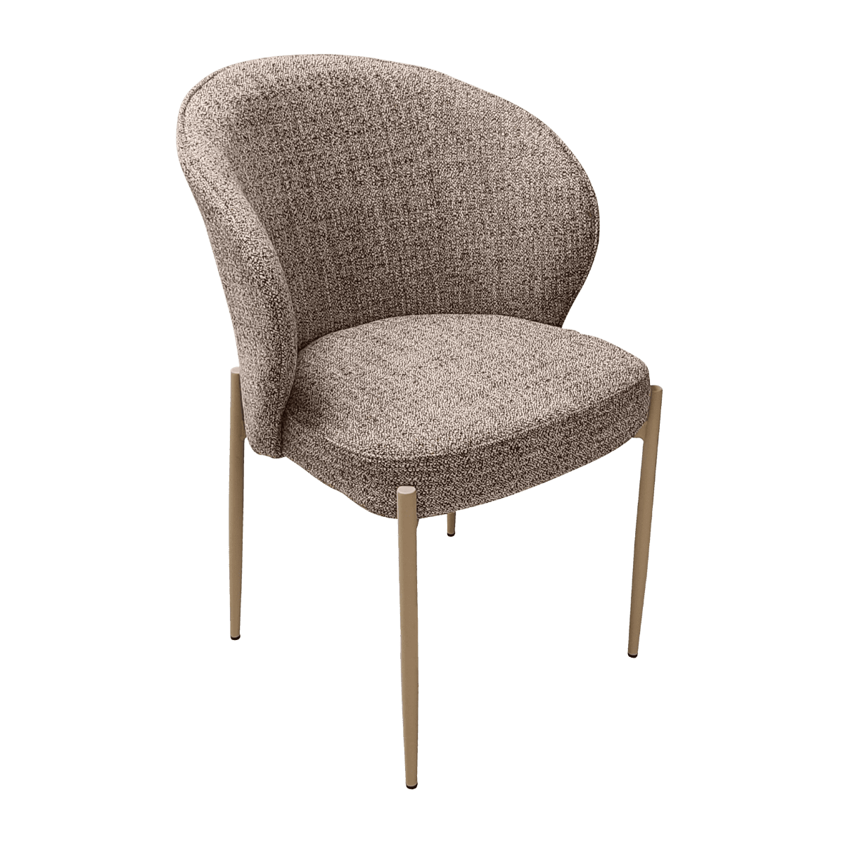 Chaise pour table à manger en tissu