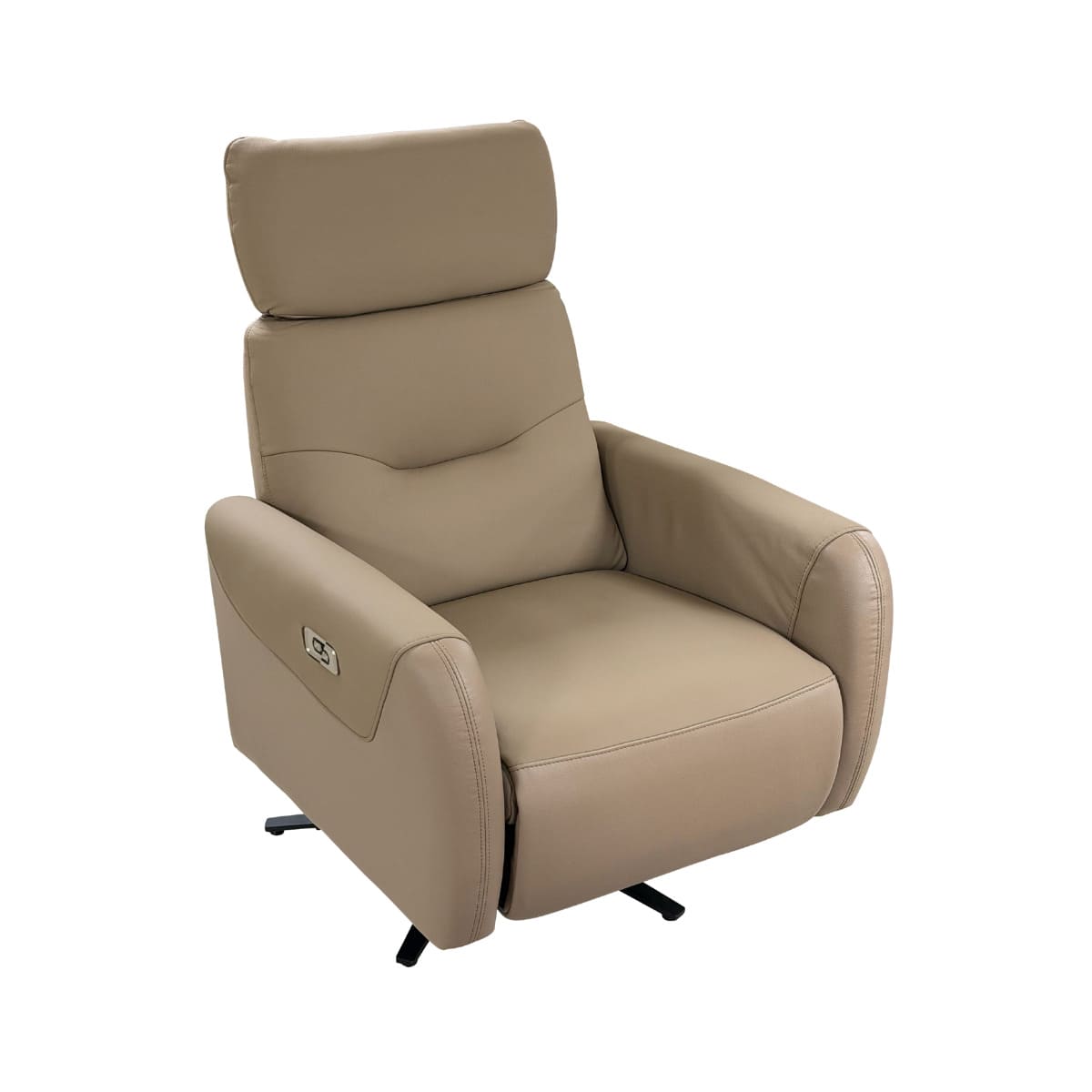 Fauteuil relax en cuir avec mécanisme
