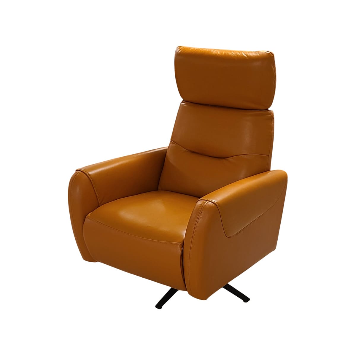 Fauteuil relax en cuir avec mécanisme