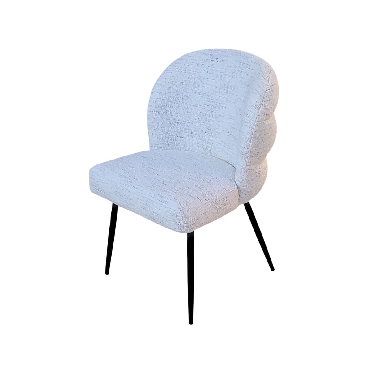 Chaise pour table à manger en tissu