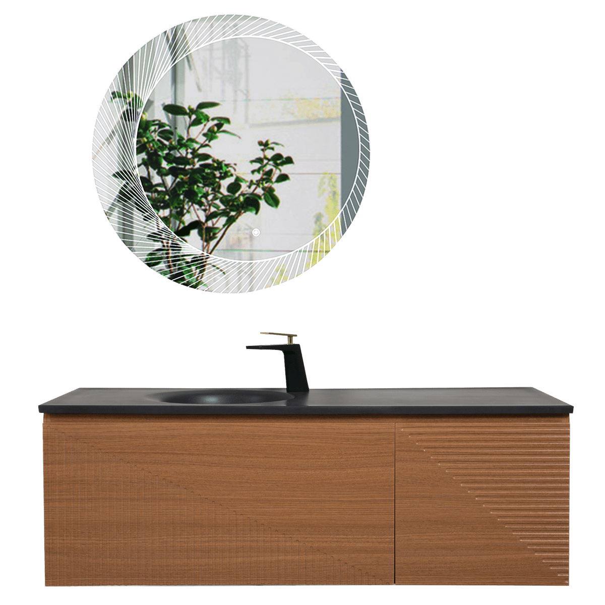 Meuble vasque simple