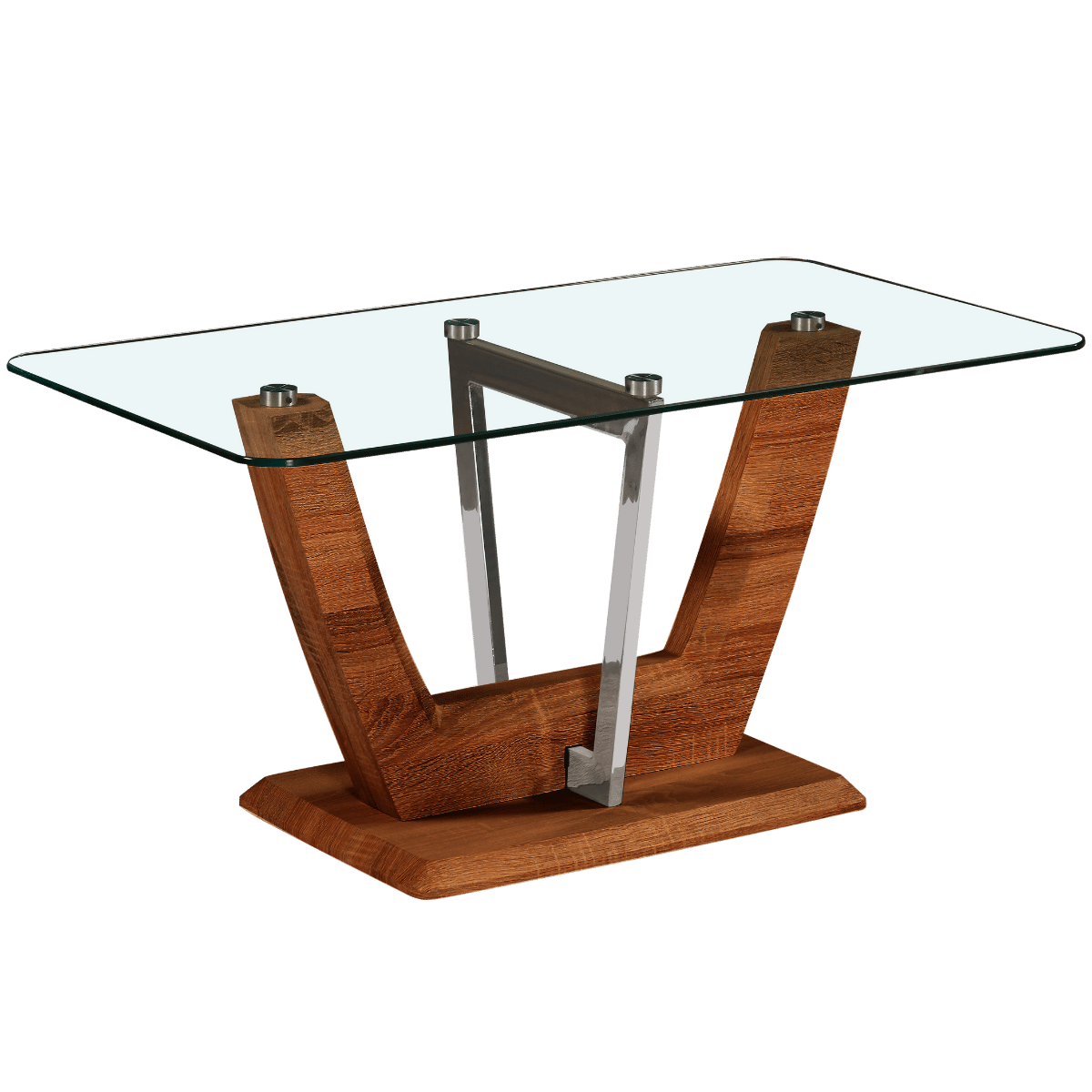 Table à manger en verre