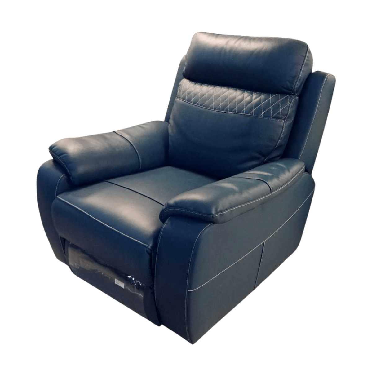 Fauteuil en cuir avec mécanisme