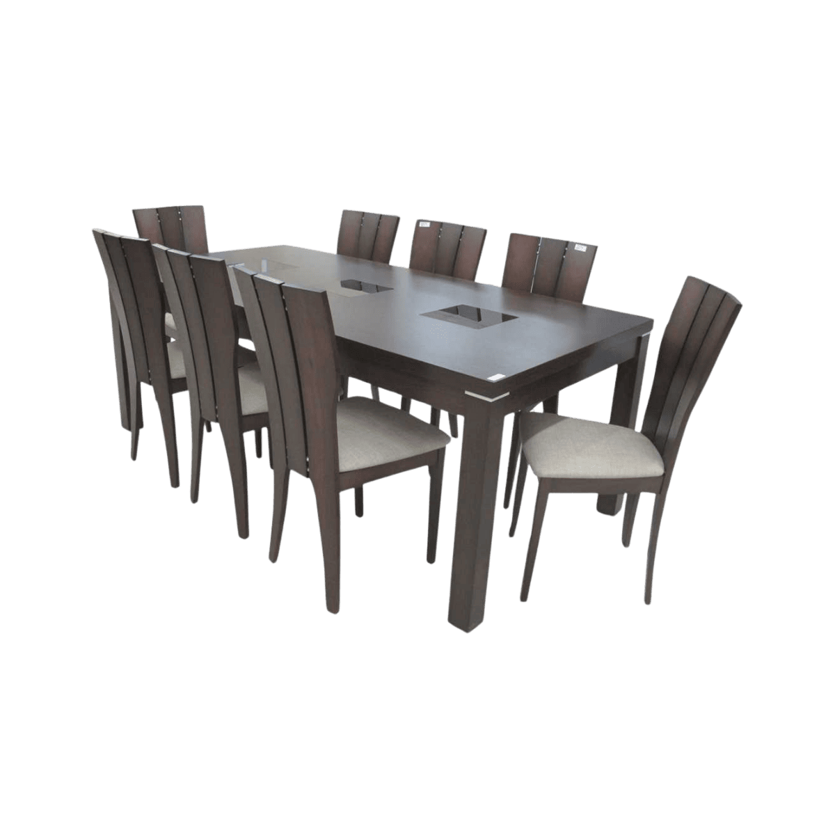 Table à manger + 8 chaises