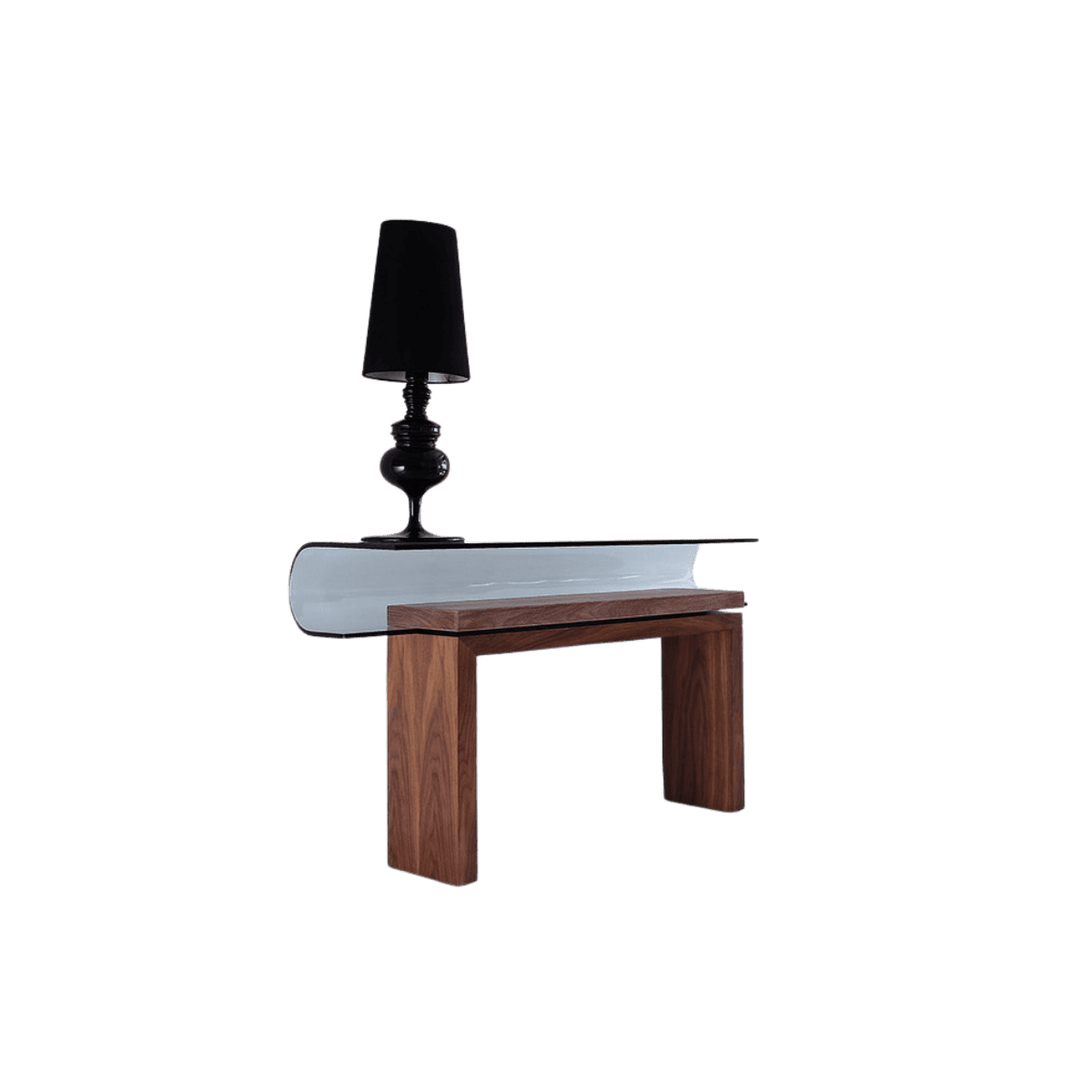 Console en verre