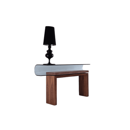 Console en verre