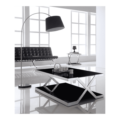 Table basse en verre