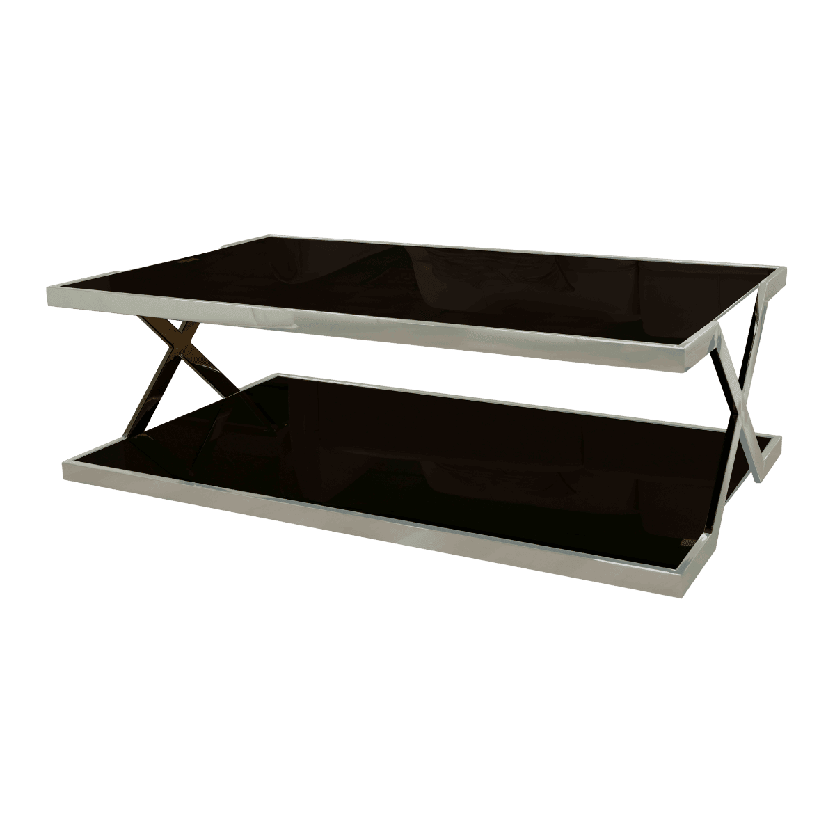 Table basse en verre