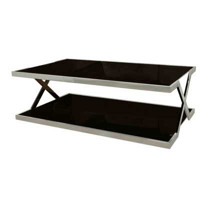 Table basse en verre