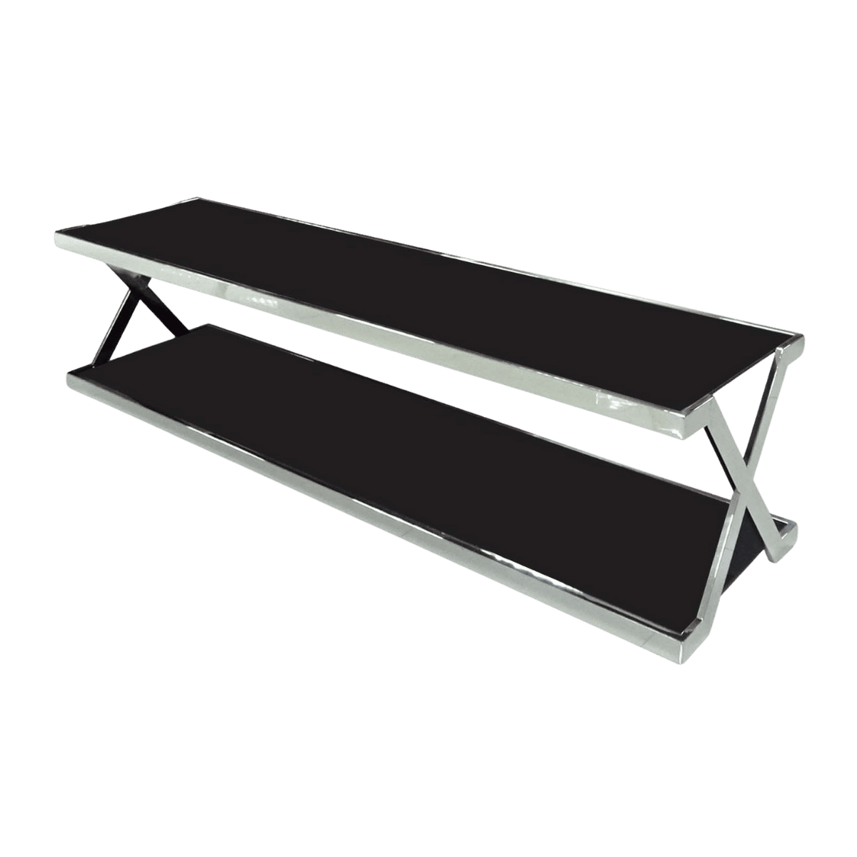 Meuble TV en verre
