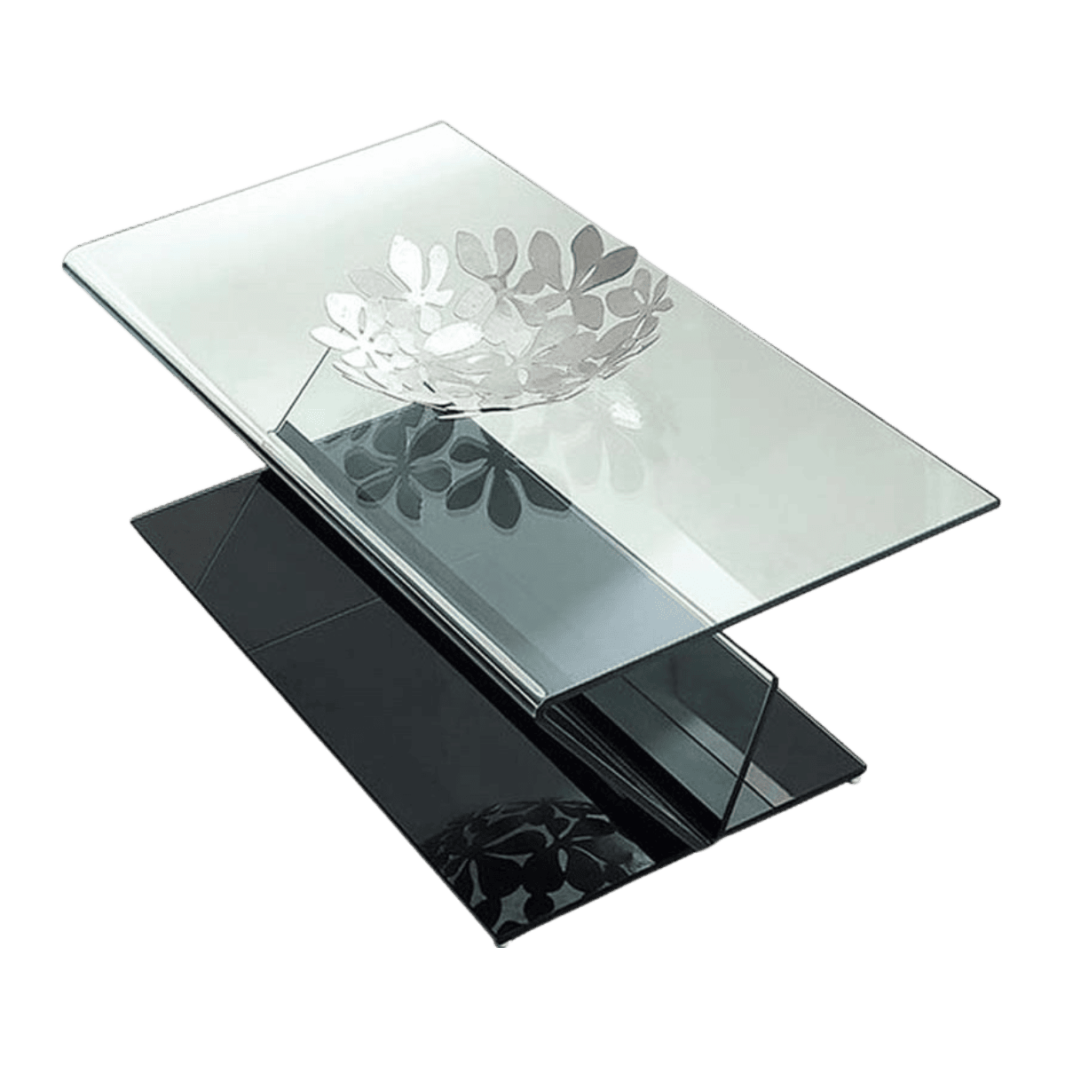 Table basse en verre