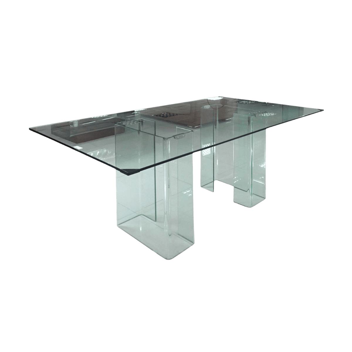 Table à manger en verre